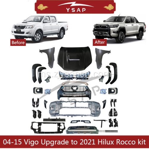 04-15 Hilux Vigo Upgarde hingga 2021 Rocco Kit